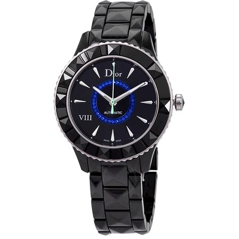 dior watches ceramic black|Women's Dior VIII Ceramic Black Dial Watch .